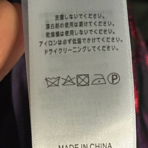 Liv Foster Designer Floral Jacquard Fit & Flare Corset Mini Dress Purple SIZE 10 - Picture 13 of 15